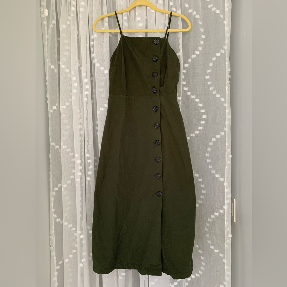 EUC Who What Wear green dress size XS